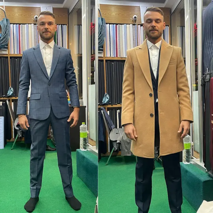 Charcoal made-to-measure suit